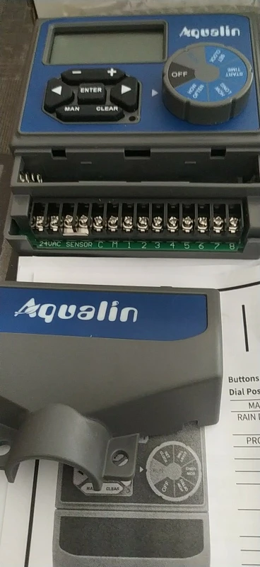 Отзыв о товаре Система полива для сада, 8 станций, 230 В переменного тока, входной контроллер, Таймер подачи воды, с трансформатором европейского стандарта  10468 от пользователя J***z