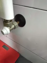 Cubierta decorativa para tubo de luz, Válvula angular decorativa, plomada para conductos de pared, decoración de oclusión hueca para el hogar, tubo de radiador