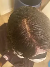 Luvin-Peluca de cabello humano rizado con malla Frontal para mujer, postizo de 30 a 40 pulgadas de densidad 180, sin pegamento, color agua, color negro, brasileña, desplumada