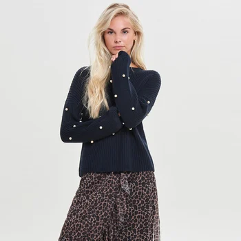 

ONLY onlMELLA LS PEARL PULLOVER CC KNT WOMEN SWEATER 215155934