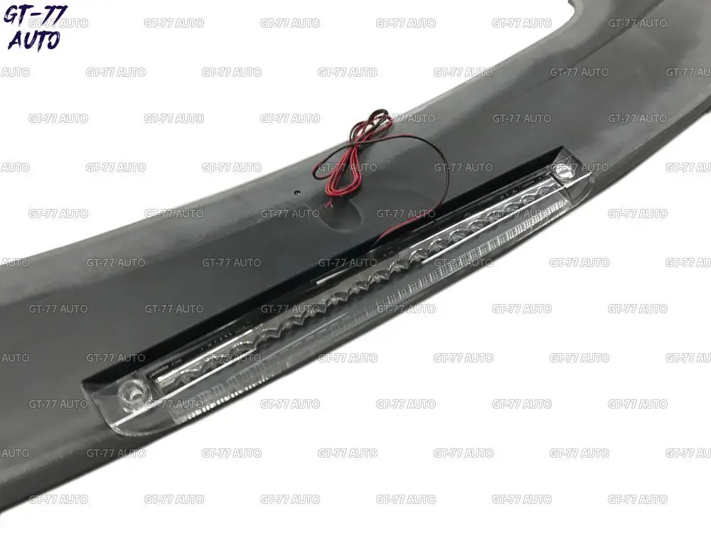 Спойлер на крышку багажника для Mazda 3 HB 2004-2008 со стоп-сигналом внешний материал ABS пластик Стайлинг тюнинг коврик