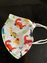 FFP2 Mascarillas KN95 máscara para niños 5 capas cara máscara KN95 para niñas niños respirador de protección de los niños KN95 máscaras Fit 2-9 años