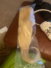 28 30 32 34 pulgadas recto 613 rubia frente de encaje pelucas de cabello humano transparente Virgen sin costuras cierre Frontal peluca Pre arrancado bebé