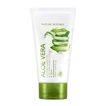 

Cleansing Foam Nature Republic soothing & moisture aloe vera foam cleanser