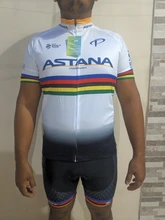 Astana-Conjunto de Jersey de ciclismo para hombre, ropa deportiva de montaña para verano, 2020