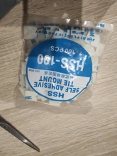 Soporte de pared autoadhesivo para fijación de cables, abrazaderas de asiento de coche, ventosa de posicionamiento de succión, 100 Uds., 3M/Normal