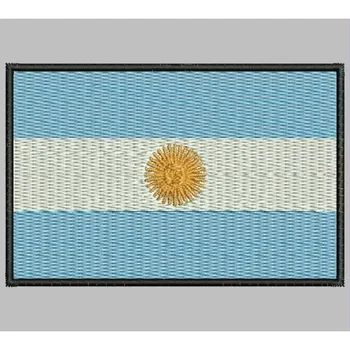 

Bandera ARGENTINA para mascarilla parche bordado Iron patch toppa ricamata gestickter patch patch brode