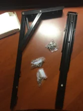 Furniture Hardware Shelf-Bracket Bench-Table Wall-Mounted Heavy-Support NAIERDI Adjustable