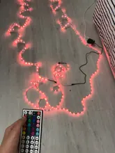 RGB Tape Diode Led-Light-Strip Decoration Neon Ribbon Flexible Waterproof RGBWW for 5M