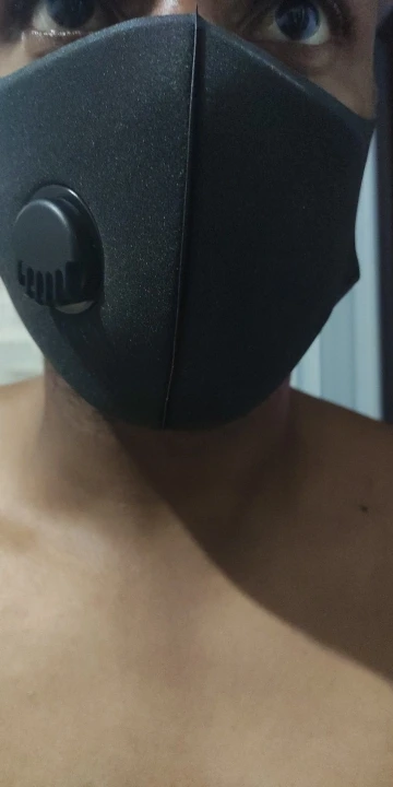 Máscara 3d Impermeável com Válvula Respiratória com Carvão Ativado 10 Unidades photo review