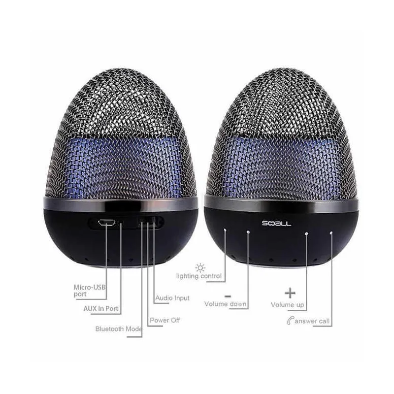 Левитирующая Bluetooth колонка (черная)| |