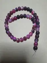 Beads Bracelet Watermelon Turquoises Frosted Jewelry-Making Amazonite Natural-Stone Tiger-Eye