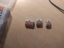 Connector-Wire Nut-Terminal-Blocks Lever Spring Electric-Cable Home-Tools Solder Reusable