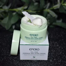EFERO-suero de esencia de ácido hialurónico, crema facial hidratante de caracol para Día, antiedad, blanqueamiento de arrugas, crema facial brillante