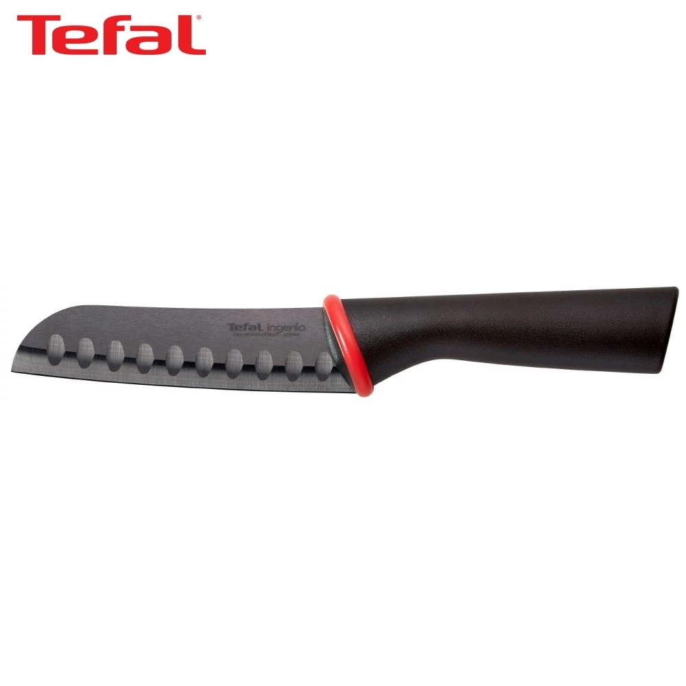 Нож сантоку Tefal Ingenio Black K1520414