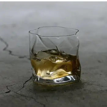 

Unformed Shapeless Glass cup Special and effective stylish glass for Whiskey and Coffees
