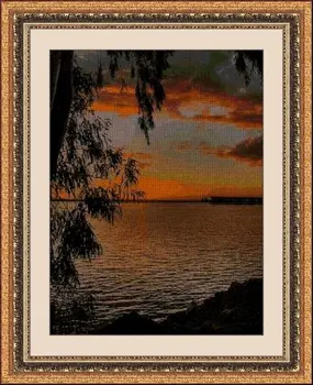 

CROSS STITCH KIT PANDATHREAD LANDSCAPES AND NATURE 34878