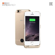 Чехол-аккумулятор INTERSTEP INTERSTEP для iPhone 5 / SE, 2200 мАч, золото