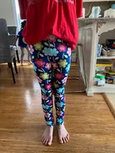 Pantalones elásticos para niña, mallas suaves con estampado Floral, pantalones ajustados para niñas de 1 a 10 años, ropa de verano