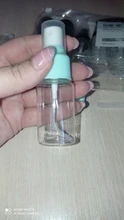 Mini botes de plástico para cosméticos, mini botellas de plástico para uso de crema cosmética para rostro, juego de 7 unidades, envases vacíos de plástico transparentes, kit de viaje