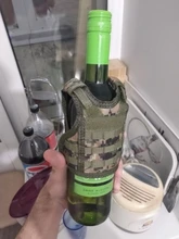 Chaleco táctico para botella de cerveza, Mini chaleco militar en miniatura Molle, botella Personal, juego de bebidas, correas ajustables para el hombro