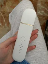 Limpiador Facial ultrasónico para el cuidado de la piel, máquina de limpieza Facial, eliminador de espinillas y acné, pala exfoliante, masajeador Facial