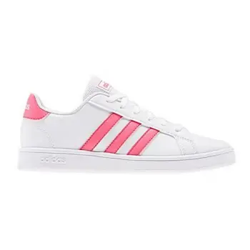 

Children’s Casual Trainers Adidas Grand Court K White Pink