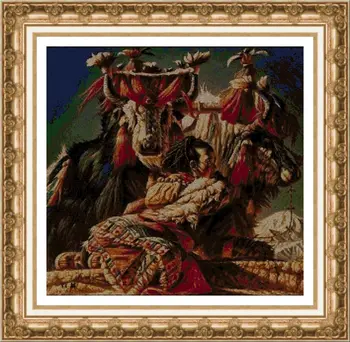 

CROSS STITCH KIT PANDATHREAD Culture Asiatica 529