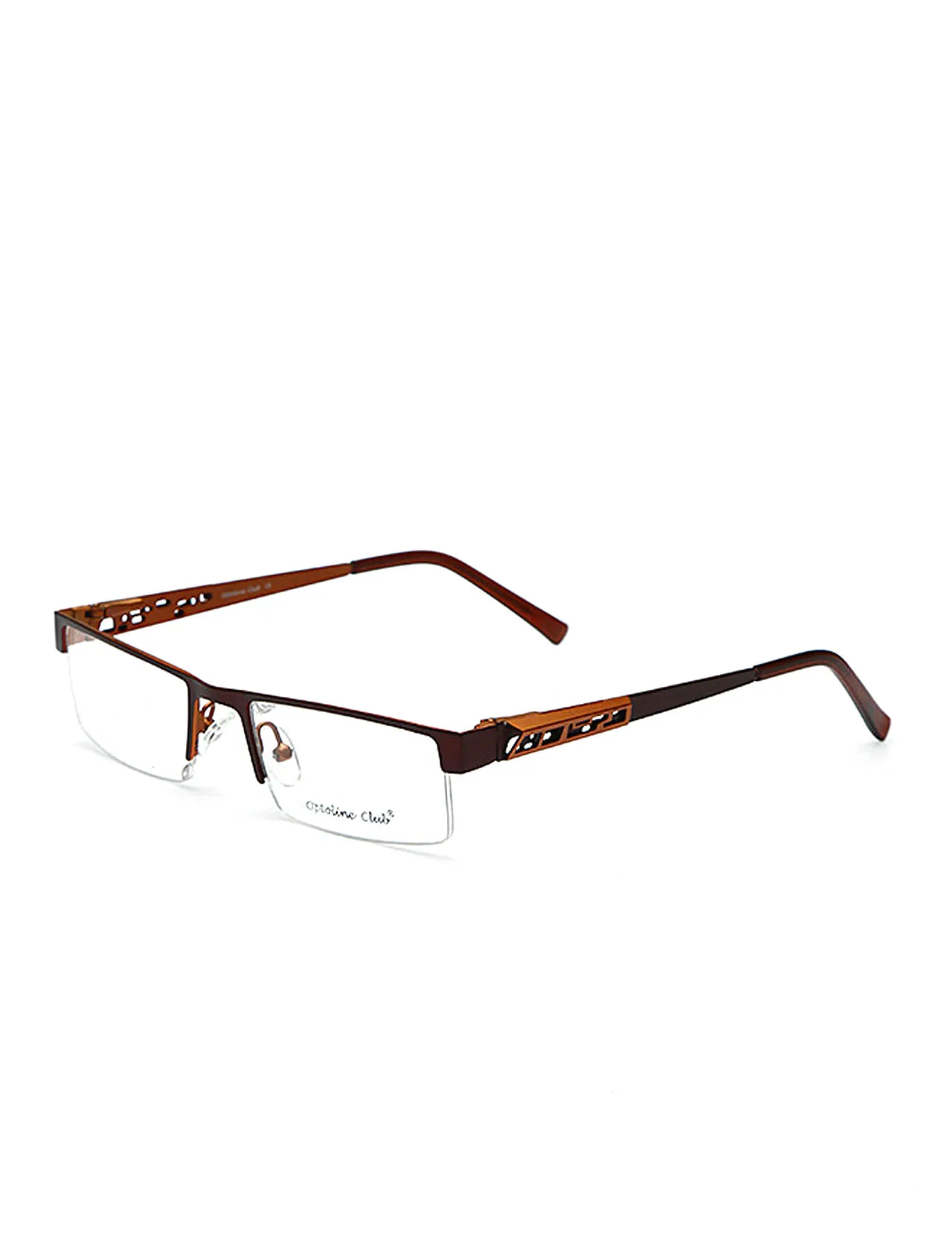

Markamilla Unisex Reading Glasses Frame Demo Glasses Eyewear Transparent High Quality Women MenOptoline F-S 512 C1