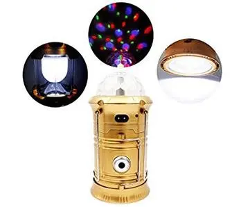 

3 Function Disco Light Solar Camping Lamp