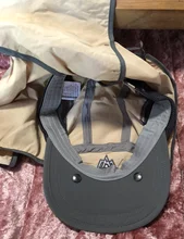 AONIJIE-Sombrero de pesca E4089 Unisex, gorra visera para exteriores, protección solar UPF 50 con cubierta de solapa de cuello y Oreja extraíble para senderismo