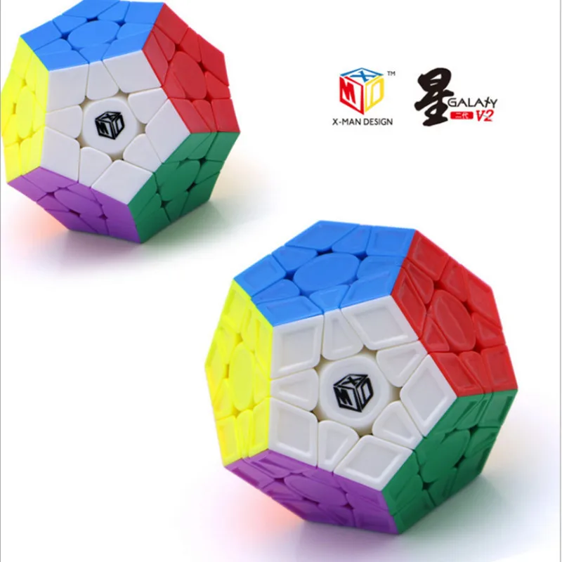 XMD Волшебные кубики Mofangge Qiyi X-Man Galaxy V2 Megaminxeds профессиональная 12-сторонняя