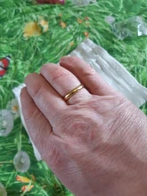 Anillo de compromiso dorado de lujo para pareja, joyería fina de estilo Simple a la moda, regalo de aniversario para hombre y mujer