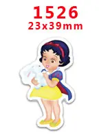 1526 30 шт мультяшный персонаж плоское украшение из смолы PR 07 - Цвет: 1526