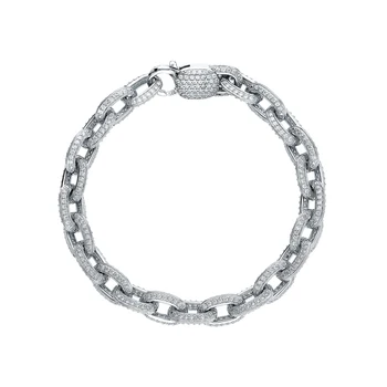 

Silver Bracelet with cubic zirconia sunlight