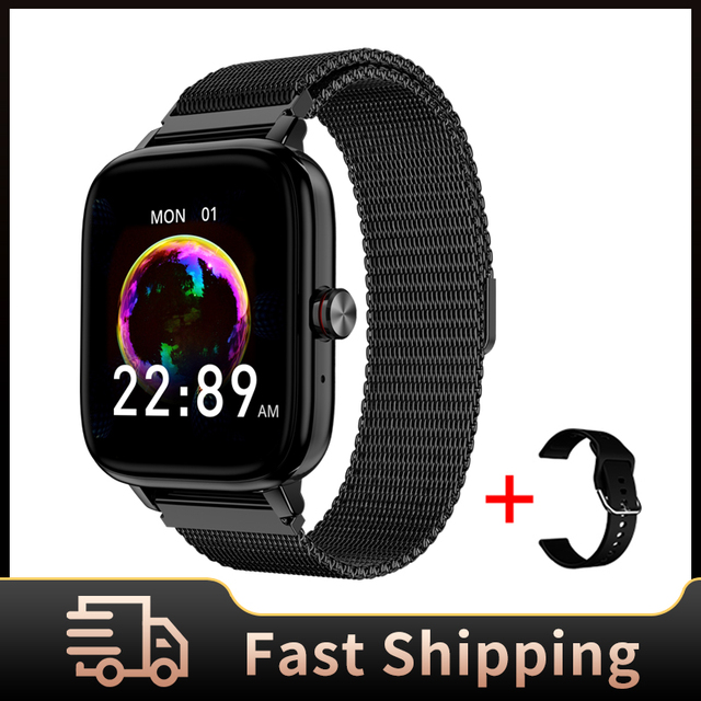 New Full Touch Smart Watch Men Women Bluetooth Call Fitness Tracker Heart Rate Sport Smart Watch Wristwatch for Android IOS