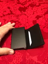 Mini Cartera de aluminio de Metal para hombre y mujer, tarjetero inteligente, Rfid, Dropshipping, 2021