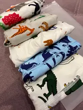 Ropa interior de algodón para bebés, pantalones cortos de dibujos animados de dinosaurios, para niños pequeños, 5 uds.