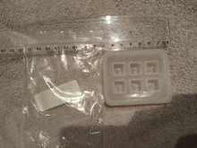 Moldes de silicona para pendientes, molde de cubos de resina epoxi UV, bolas, molde de fundición para hacer joyas, collar, pulsera, herramienta