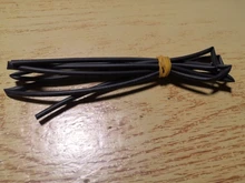1 metros/lote 2:1 negro 1, 2, 3, 5, 6mm, 8mm, 10mm, encogimiento de calor de diámetro Heatshrink tubo de envoltura de alambre vender DIY conector reparación