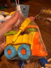 Rompecabezas para niños, desmontaje y montaje de avión de tren pequeño, juguetes de coche ensamblado de dibujos animados, juguetes pequeños