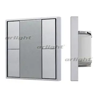 028720 INTELLIGENT ARLIGHT Панель KNX-223-4-GREY(BUS) ARLIGHT