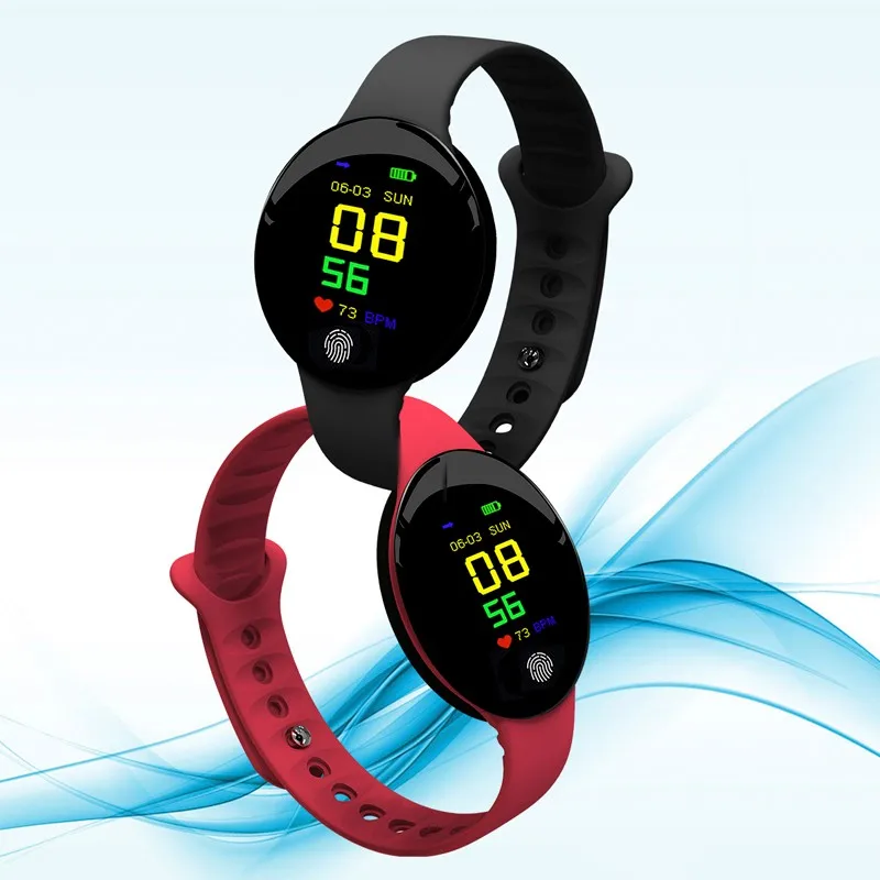 

Smart Bracelet Blood Pressure Measurement Waterproof Fitness Tracker Watch Heart Rate Monitor Pedometer Smart Band Women Men