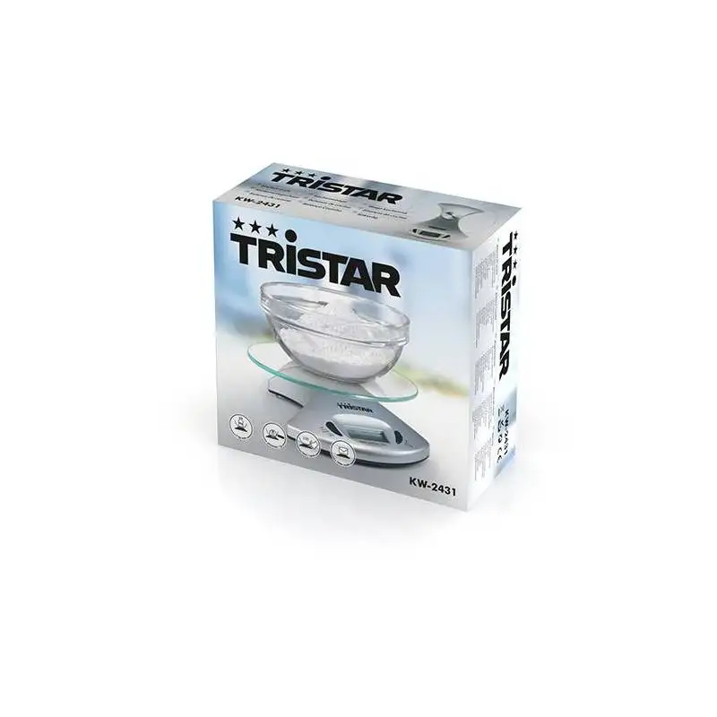 Цифровой шкалы Кухня TriStar KW2431 5 кг прозрачный