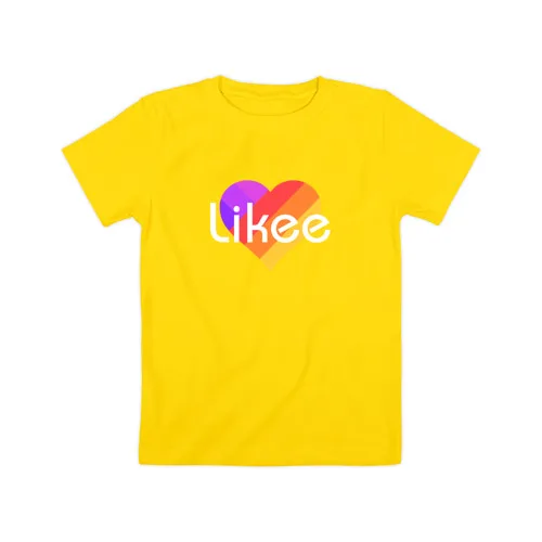 Золотой Детская футболка хлопок «LIKE 6» для мальчиков и девочек, Легкая футболка из хлопка с рисунком - Цвет: Золотой
