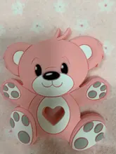 Baby Rattle Rodent-Toys Teething-Toy Silicone Personalized Bpa-Free Bear 10PCS 