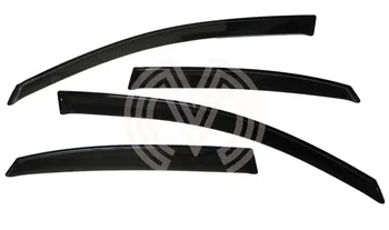 

Дефлекторы боковых окон для Audi A4 седан (B8) 2008-2015 ветровики украшение стайлинг защита от дождя грязи солнца тюнинг