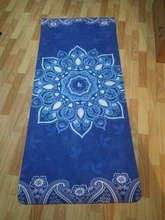 Esteras gruesas de TPE/ante para yoga, Esterilla de entrenamiento de silicona para Ejercicio físico, absorbe el sudor, 6mm