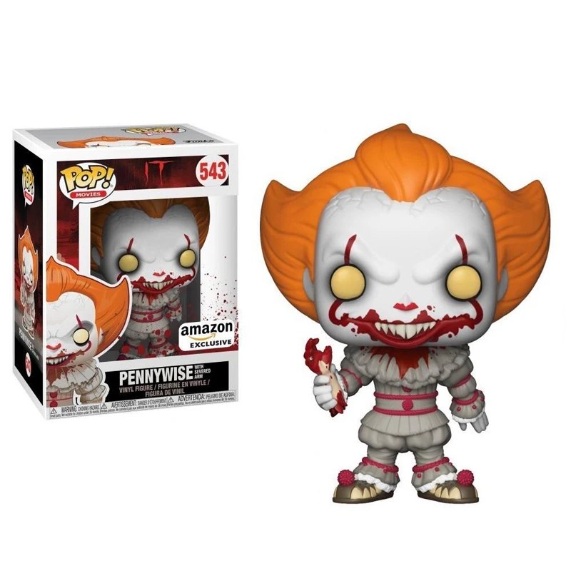 Funko Pop Horror Movies фигурка детская игра Чаки это-Pennywise игрушки 10 см