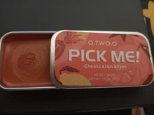 O.TWO.O multifuncional maquillaje paleta 3 en 1 lápiz labial y colorete para cara de sombra de ojos ligero mate tinte de labios cara Natural Blush